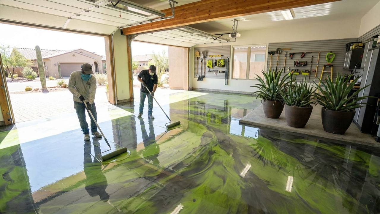 Epoxy flooring cost Phoenix