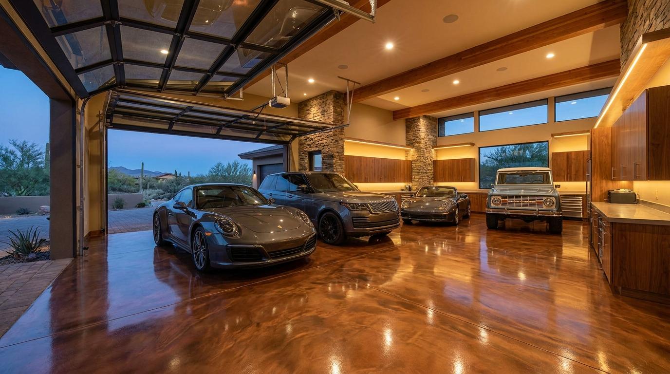 Garage epoxy flooring Scottsdale Arizona guide